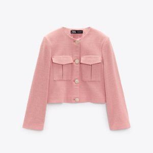 NEW ZARA pink blazer